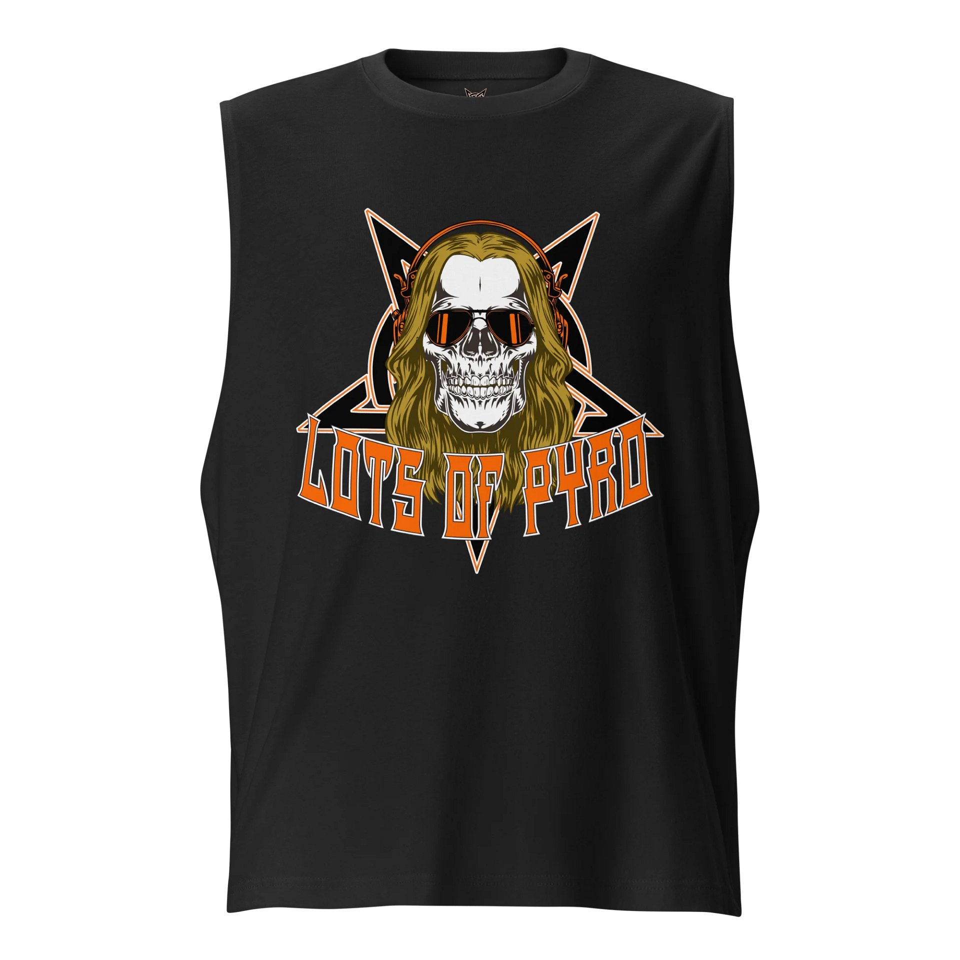 Skull Groove Rocker Muscle Tank product image (1)