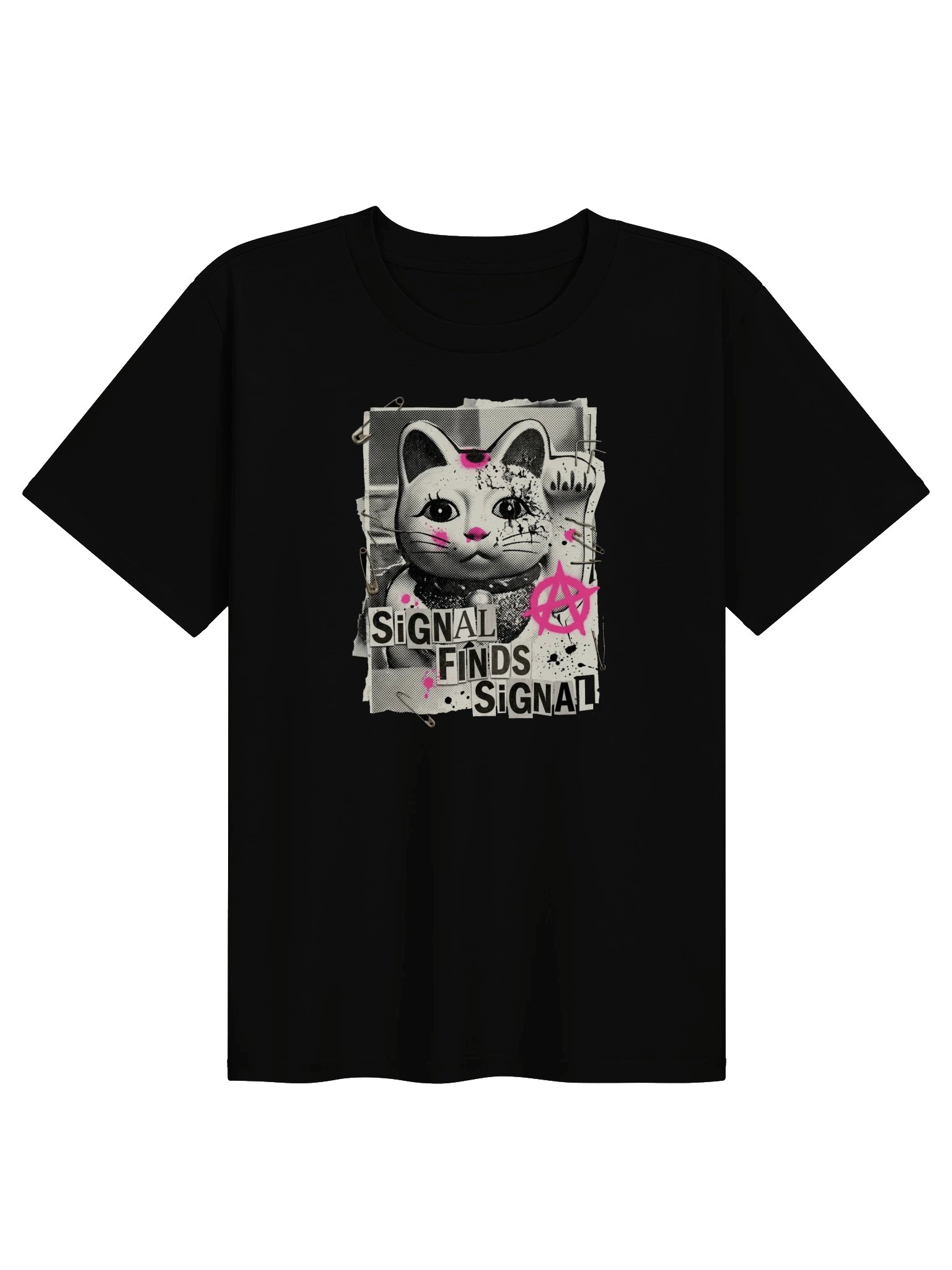 Static Cat — Women's Tee product image (1)