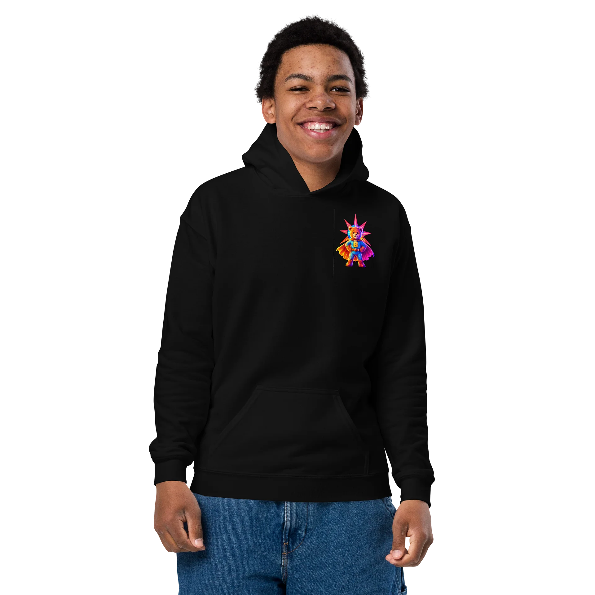 Bobzie™ Superhero Hoodie – Kindness Is My Superpower by FayzieBobs product image (2)