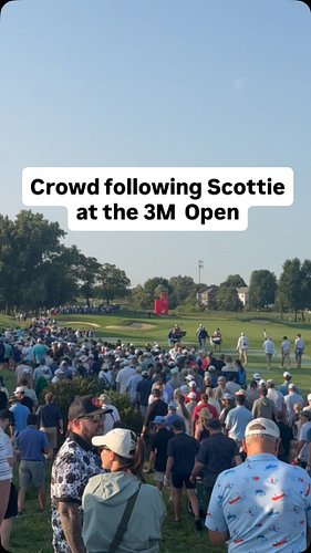 Minnesota showed up for Scottie

#pgatour #golf #3mopen