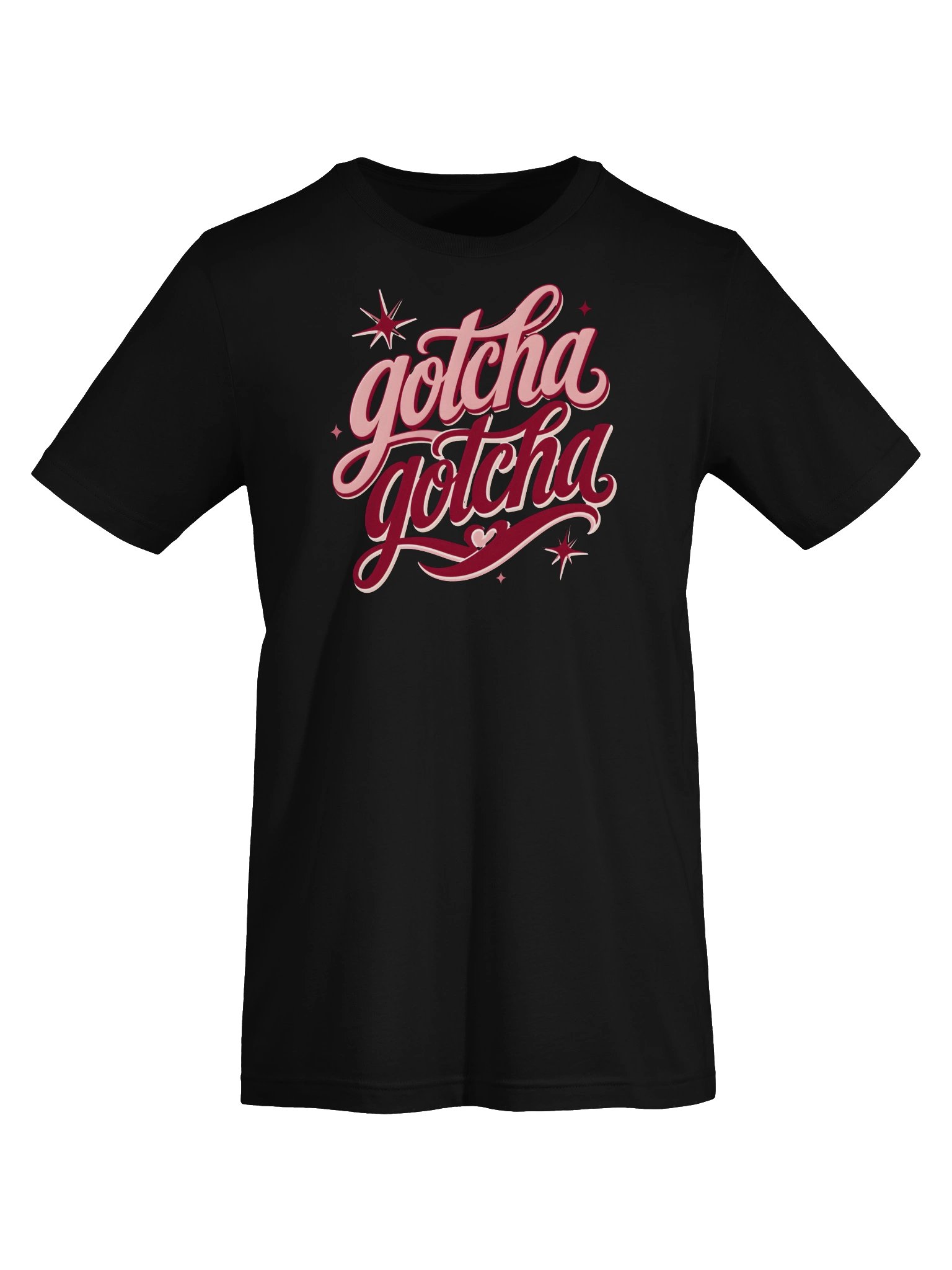 Gotcha Gotcha Retro Graphic T-Shirt | Groovy Statement Tee product image (34)