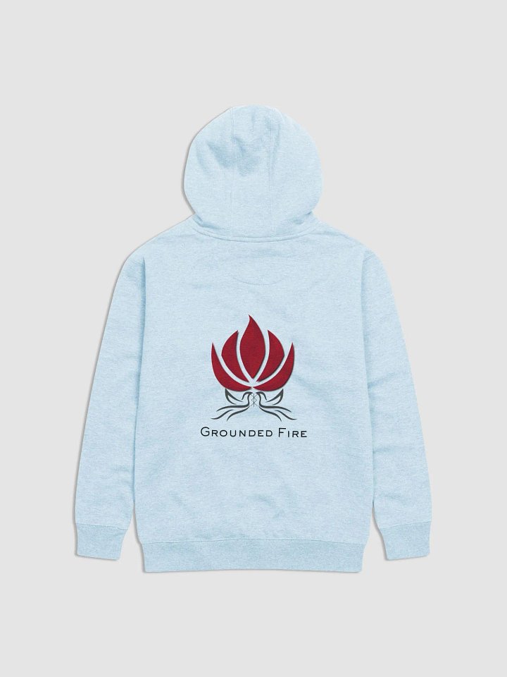 Grounded Fire Logo Hoodie Dark Text product image (19)