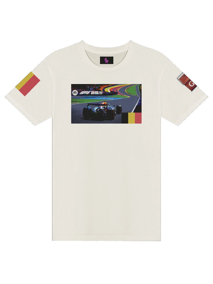 NyteWatch F1 25 Episode 13 Belgian GP Unisex T-Shirt product image (1)