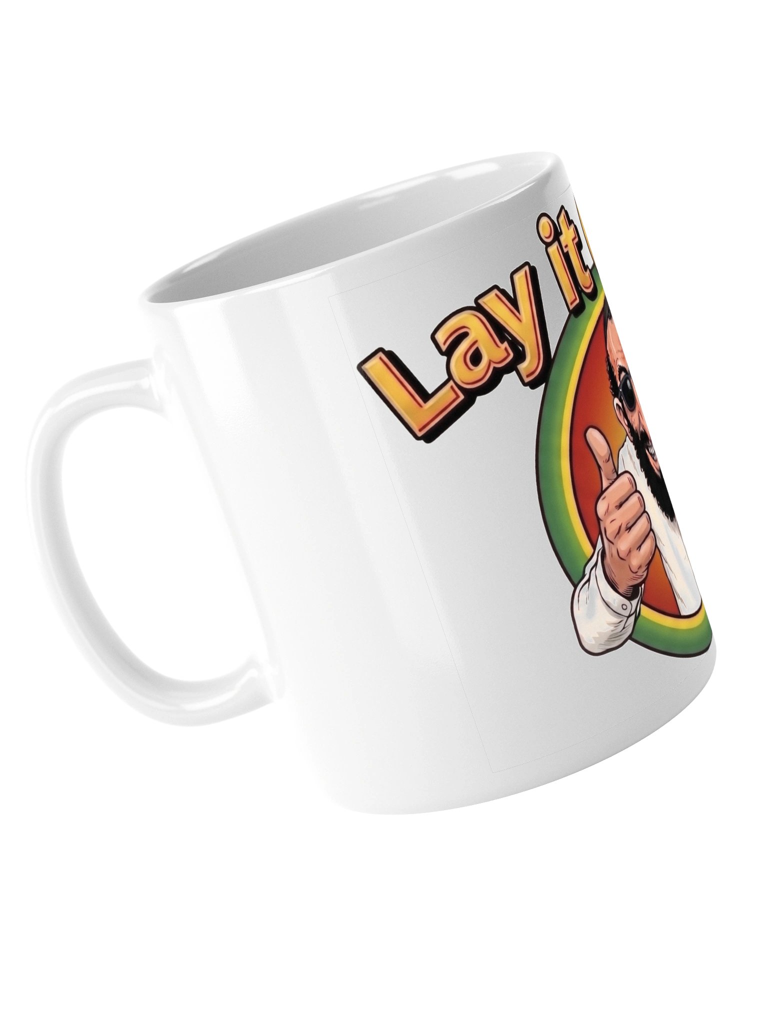 Lay It On Me Mug – Thumbs Up product image (5)