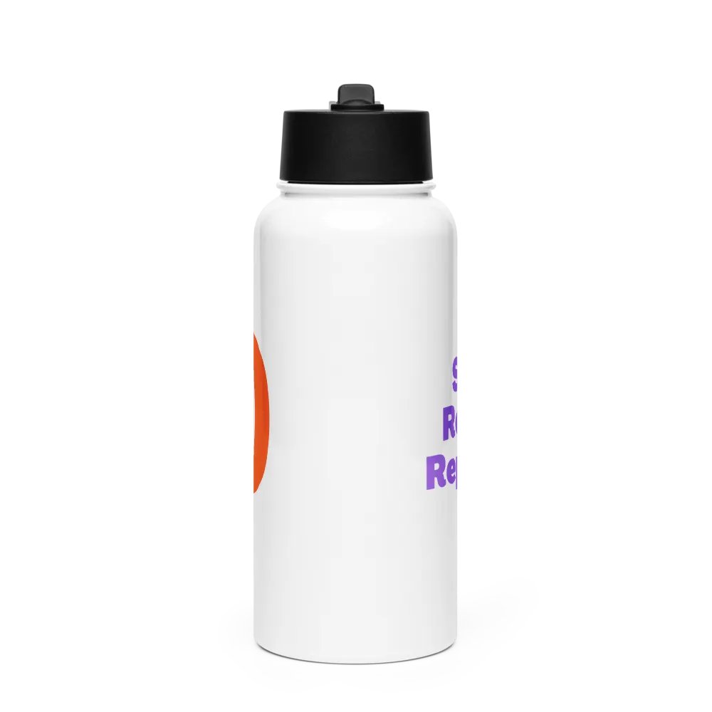 Water Bottle "Sip, Read, Repeat" Purple product image (4)