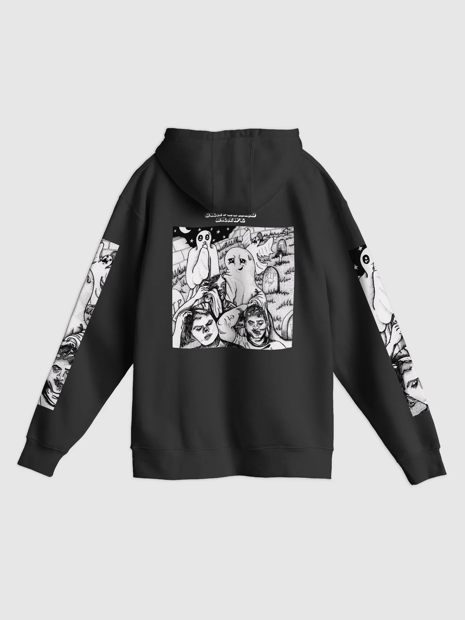 Graveyard Brawl Premium Hoodie product image (2)