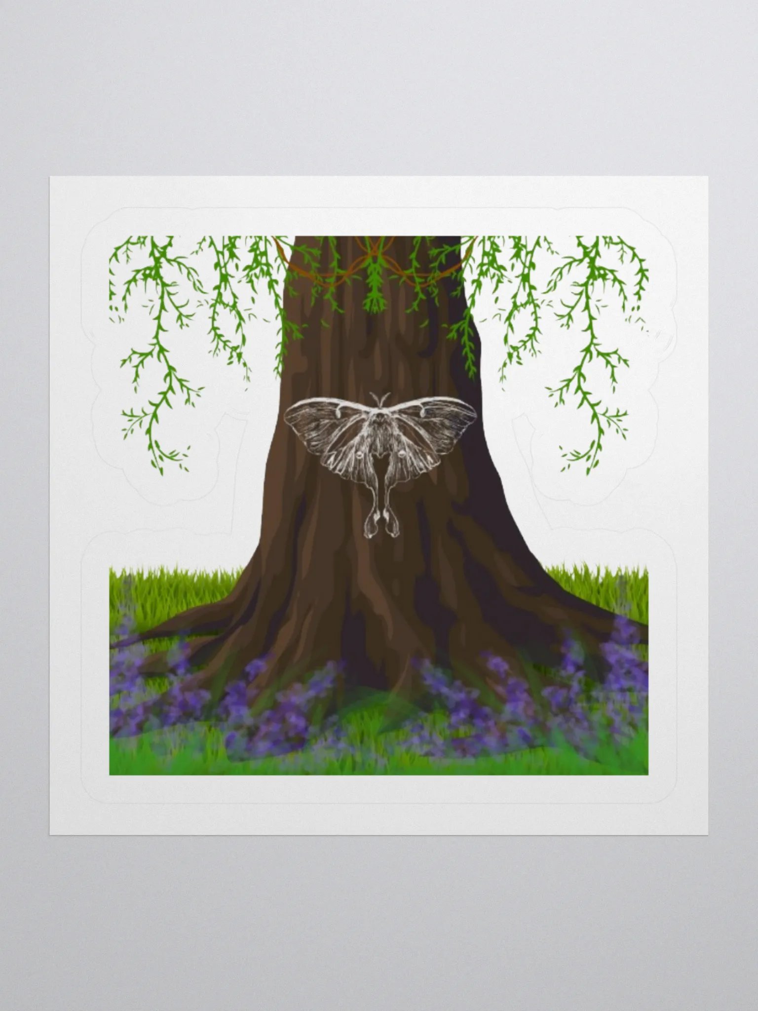 Enchanted Moth Sticker product image (3)