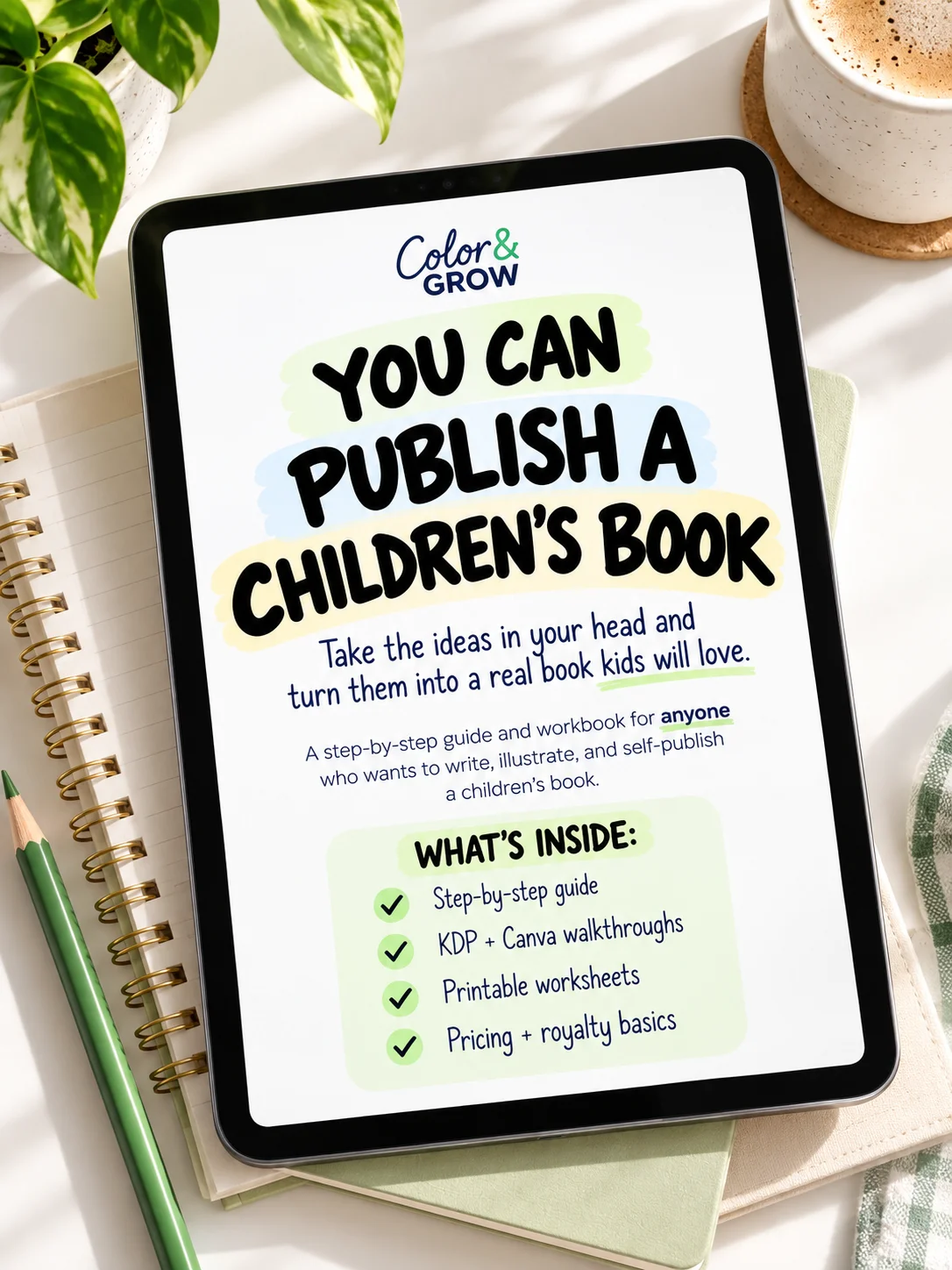 You Can Publish a Children’s Book: Step-by-Step Guide + Workbook product image (1)