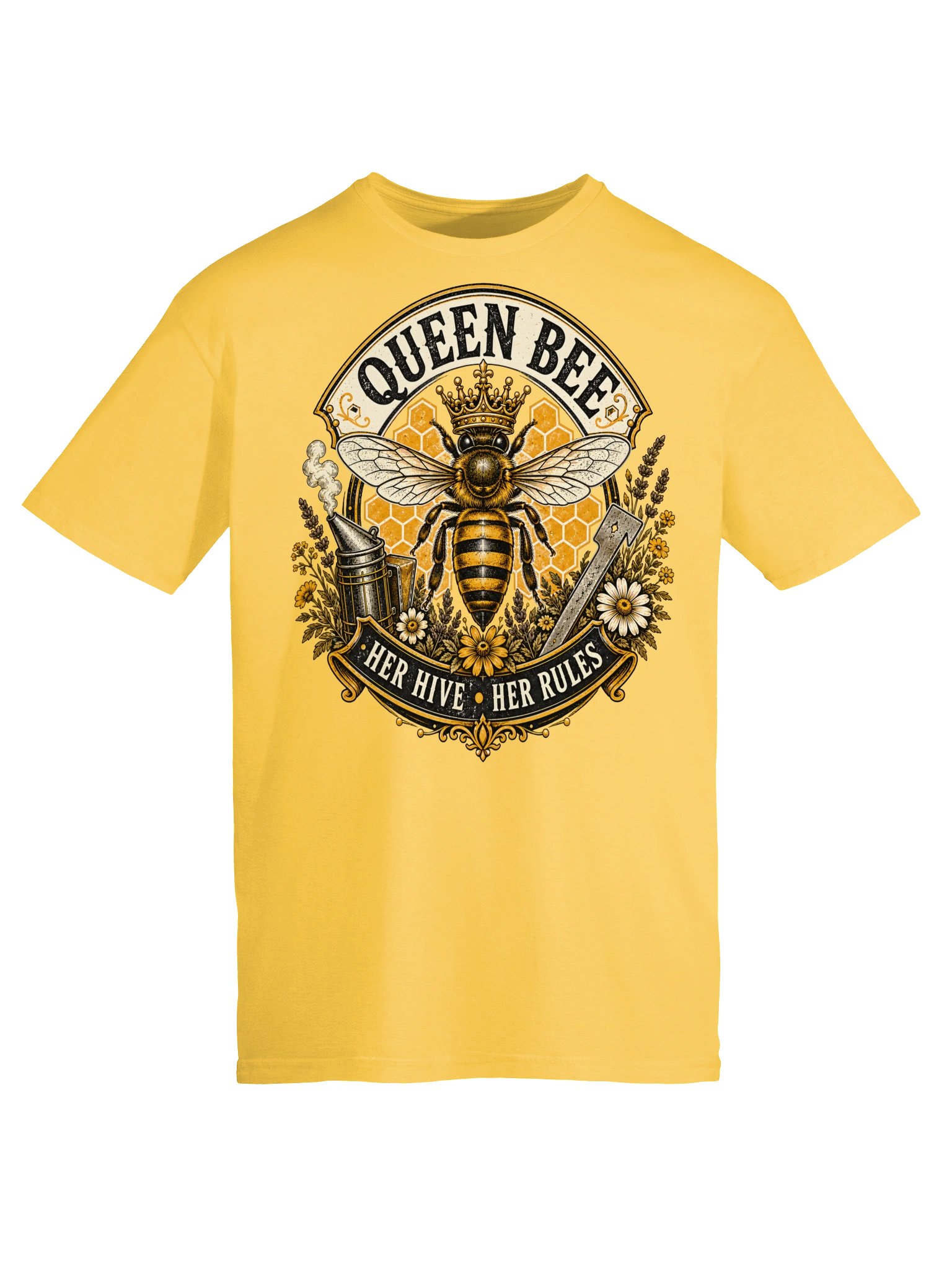 Queen Bee – Her Hive, Her Rules T-Shirt product image (5)