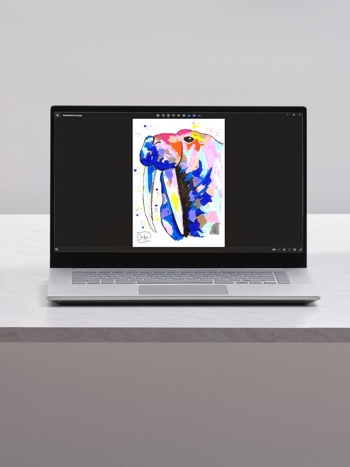 Walrus Watercolour Download product image (1)