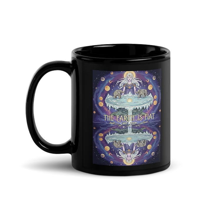 Celestial Flat Earth Mug product image (1)