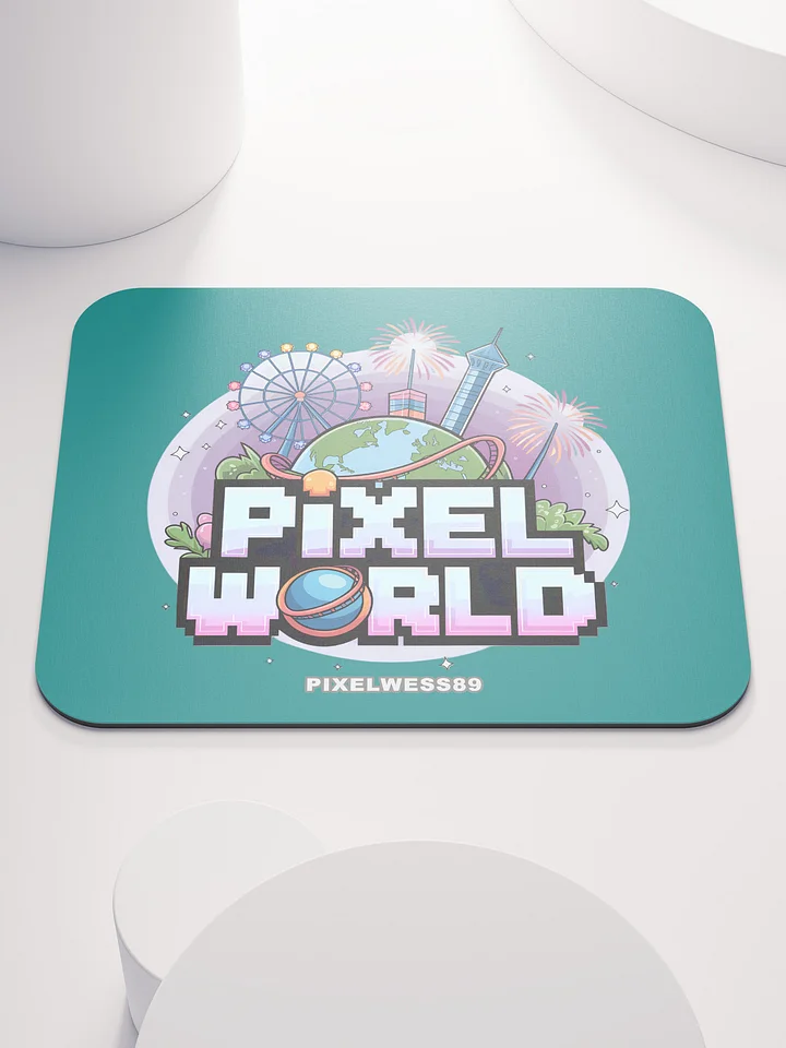 Pixel World - Mouse Pad product image (1)