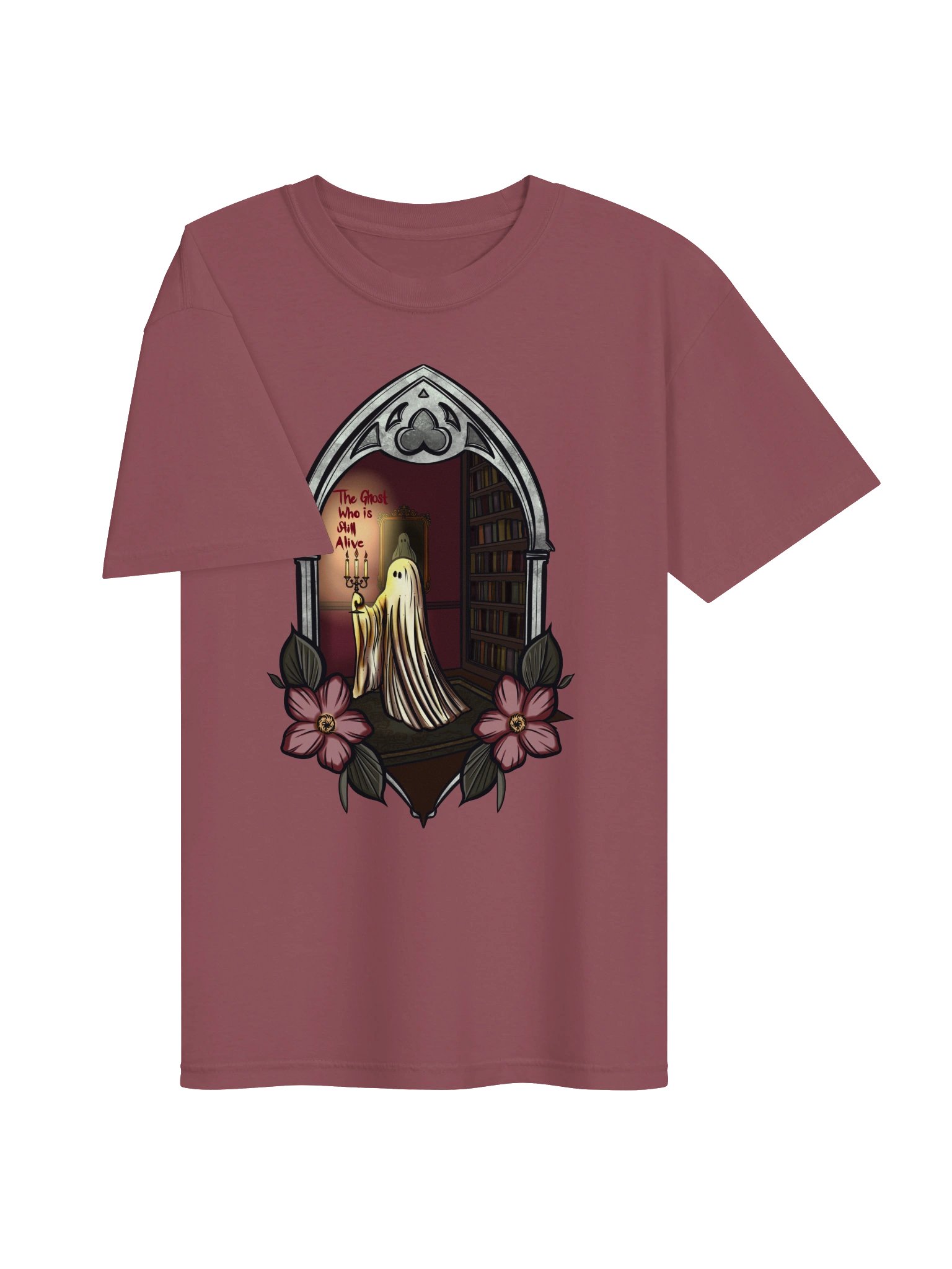 "Ghost Who Is Still Alive" Spooky Comfort Colors T-Shirt product image (3)
