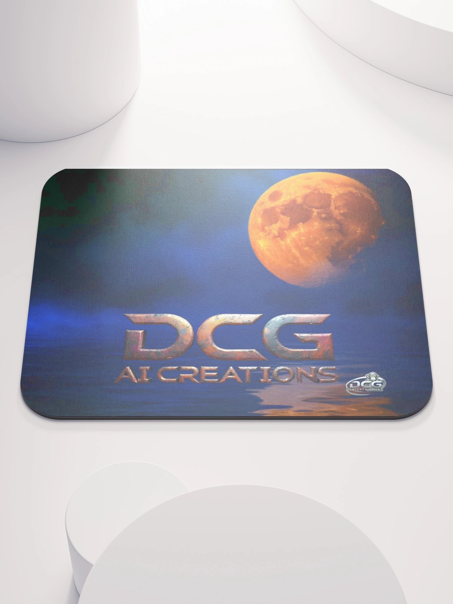 Lunar Reflections Mouse Pad product image (1)