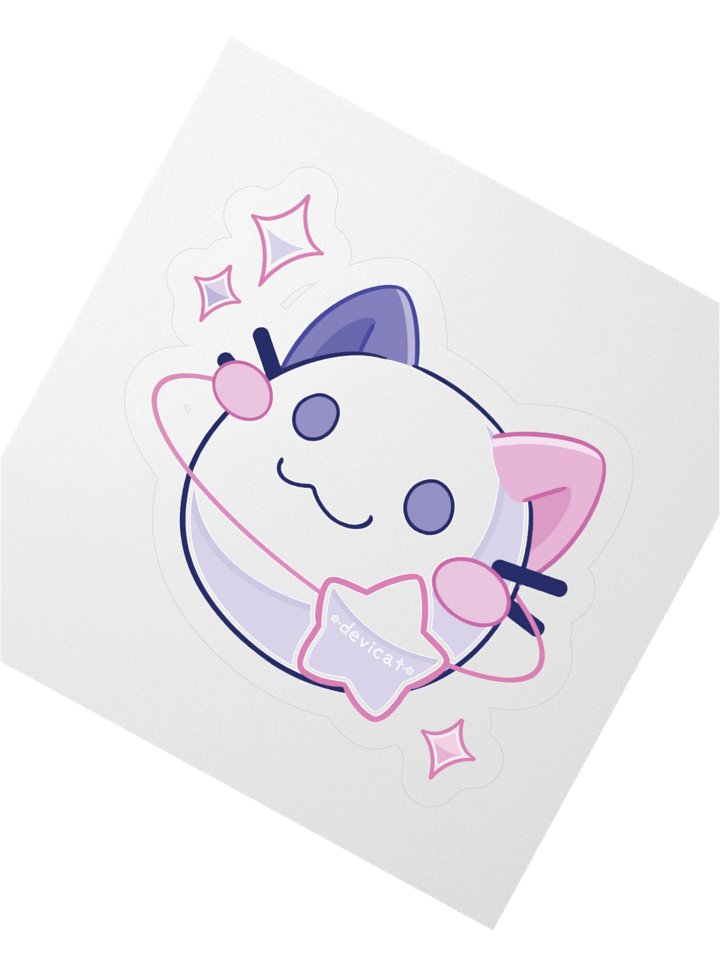 CandiCat Space Planet 2024 Sticker product image (2)