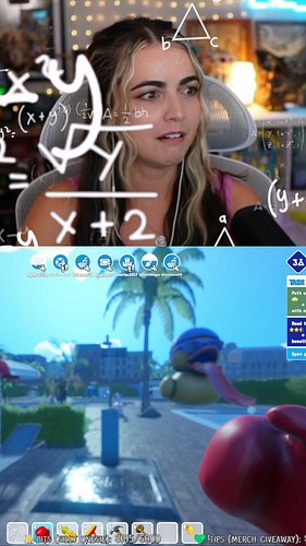 accidental GOD MODE in #waterparksimulator 😂😂😂 #videogames