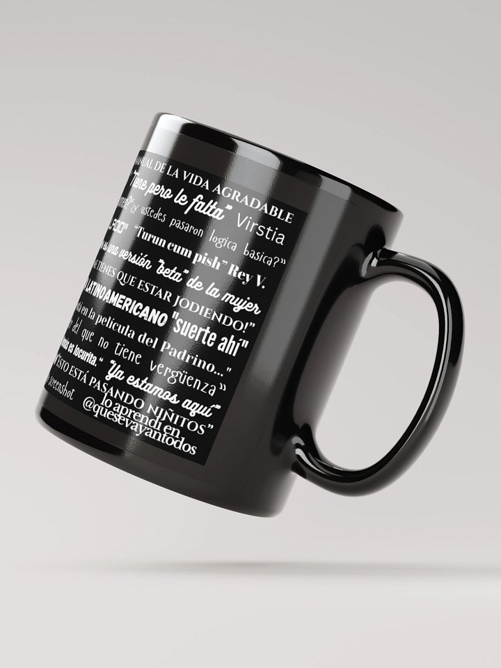 La taza Negra de frases product image (4)