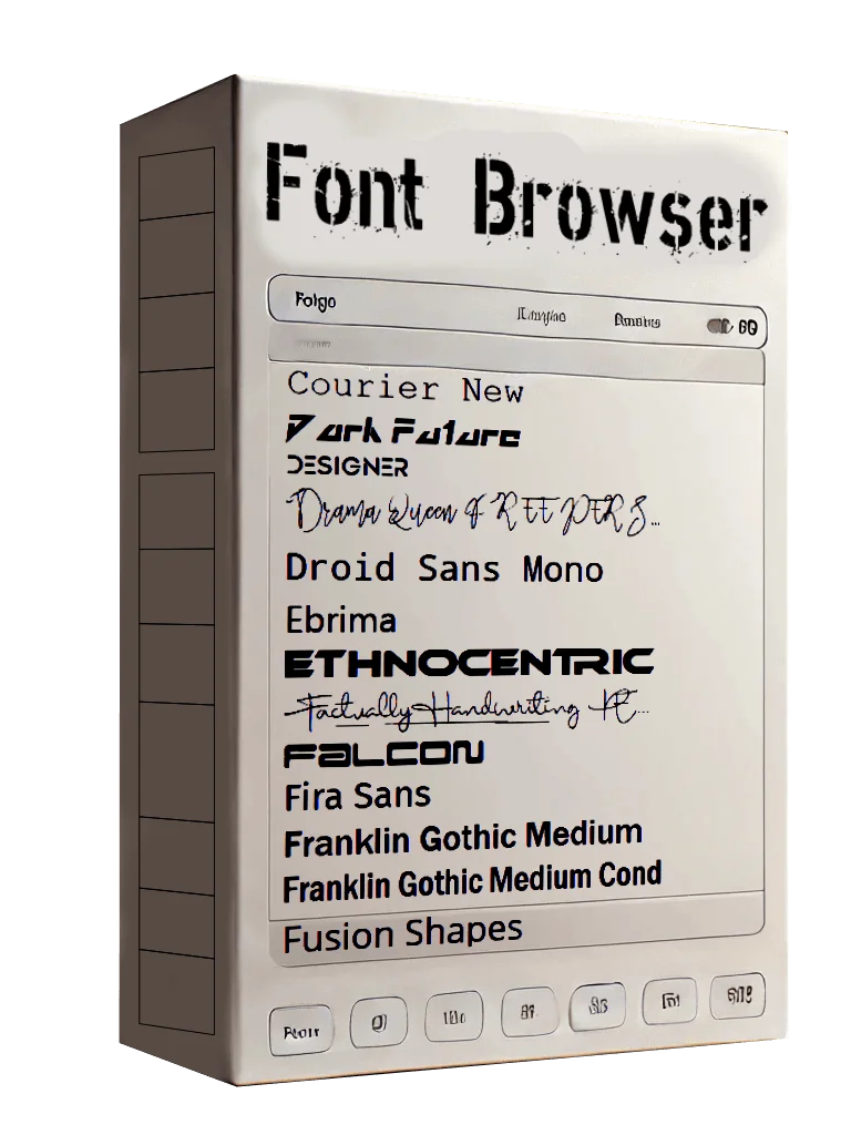 Font Browser product image (1)