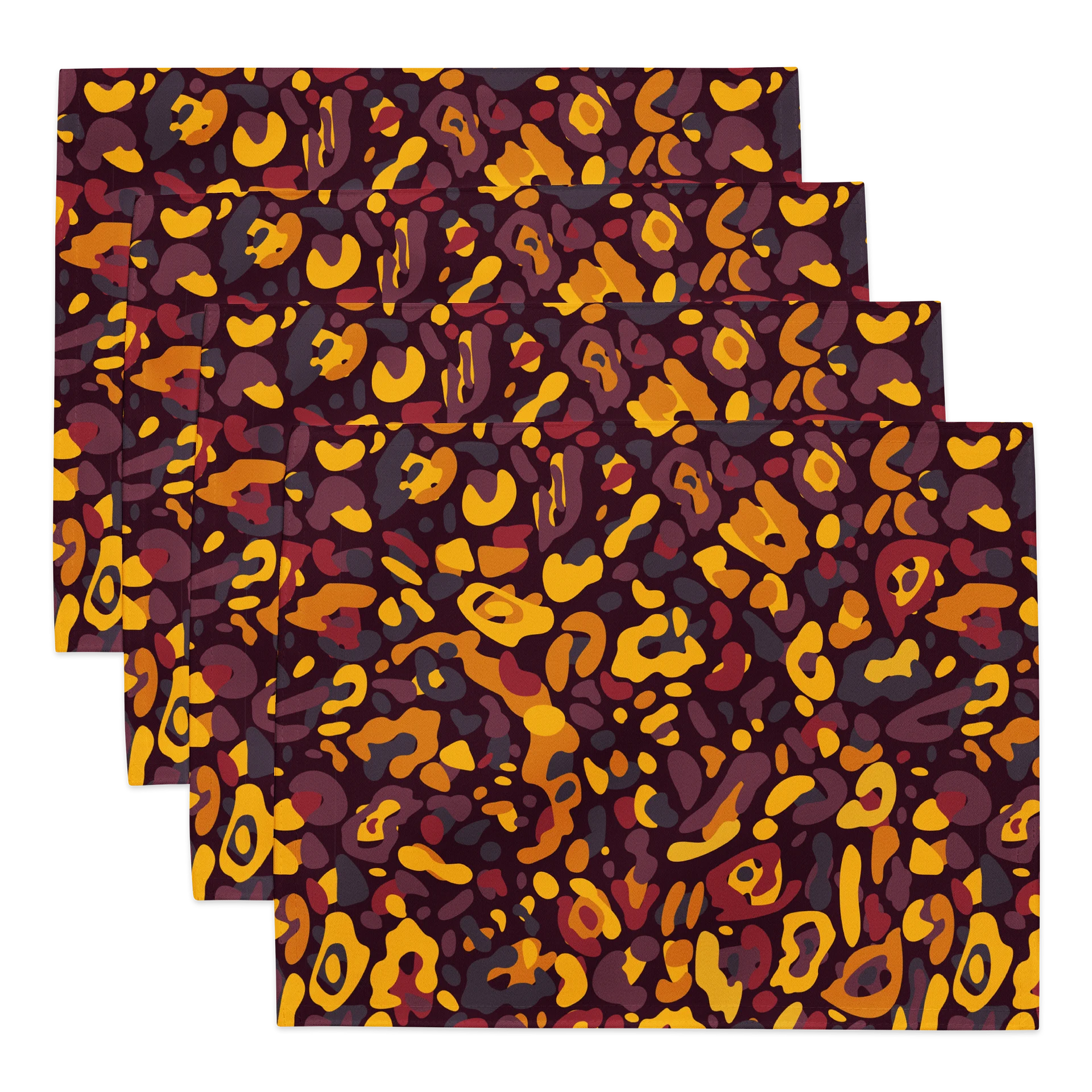 Dining Essentials Placemat Set with Bold Leopard Print product image (1)