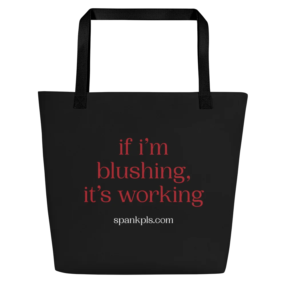 If I'm Blushing — SpankPls Tote product image (1)