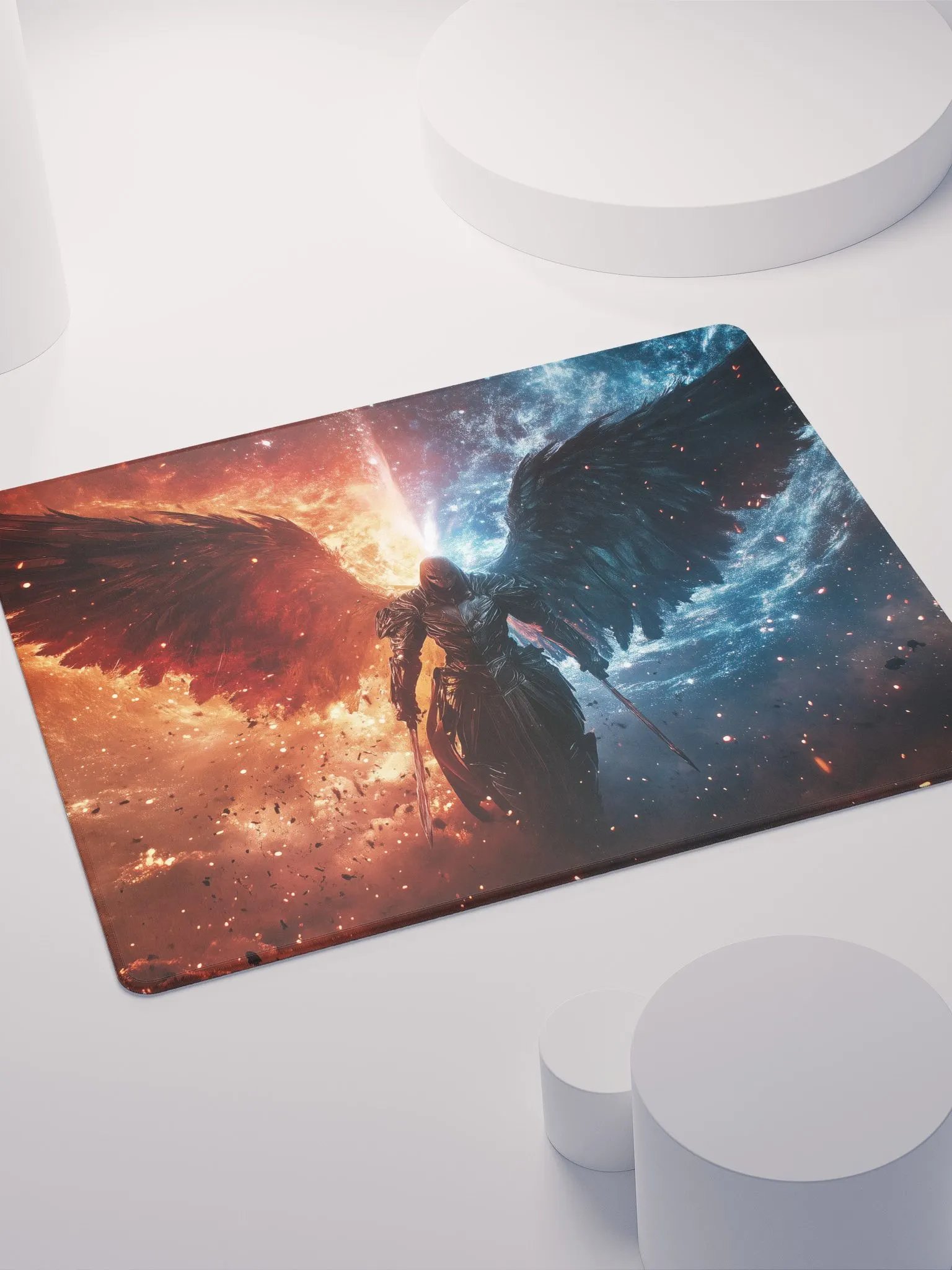 Fire and Frost Gaming Mousepad product image (4)