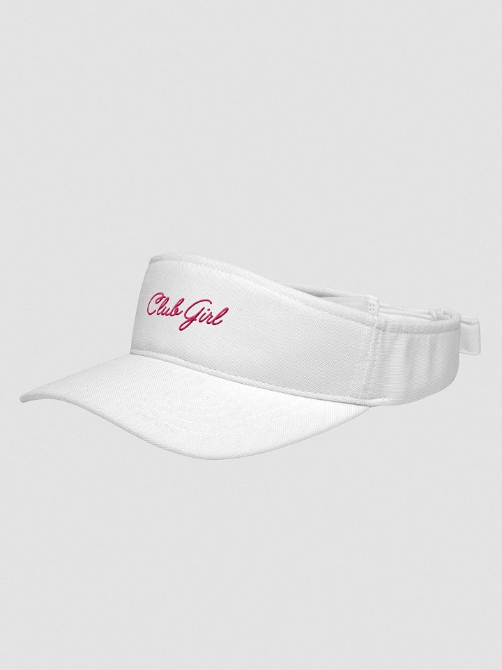 Club Girl Script Visor Pink product image (4)