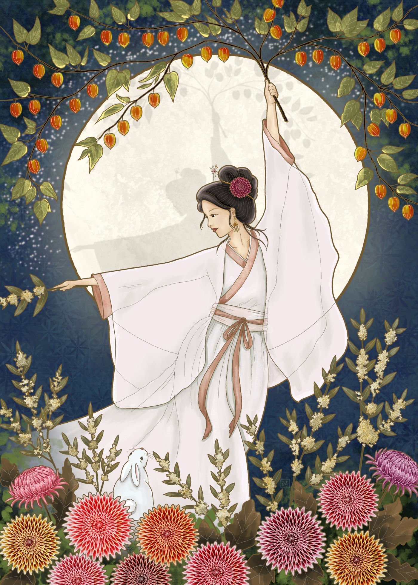 Goddess of the Moon Art Print product image (1)