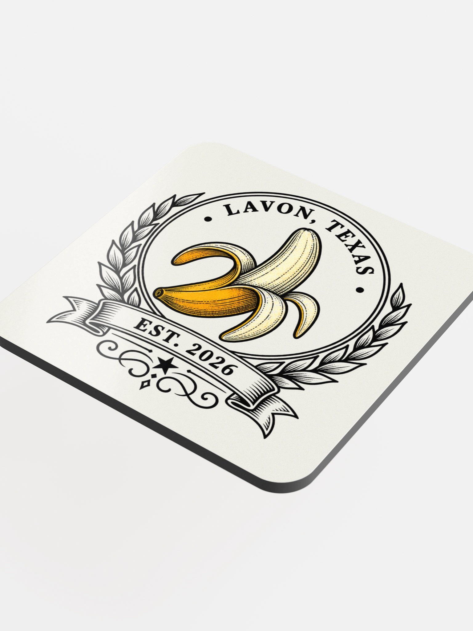 The Banana Crest Coaster product image (4)