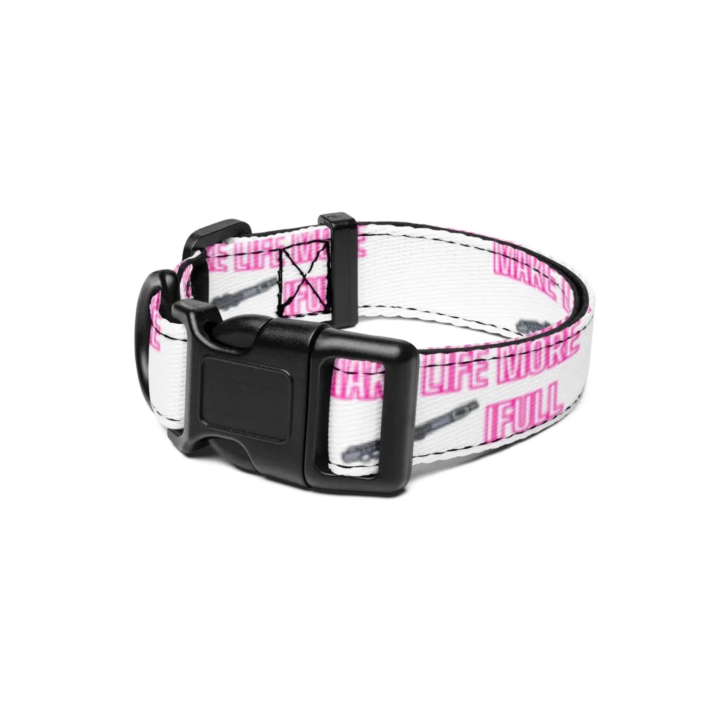 Make Life More Flutifull Pet Collar product image (1)