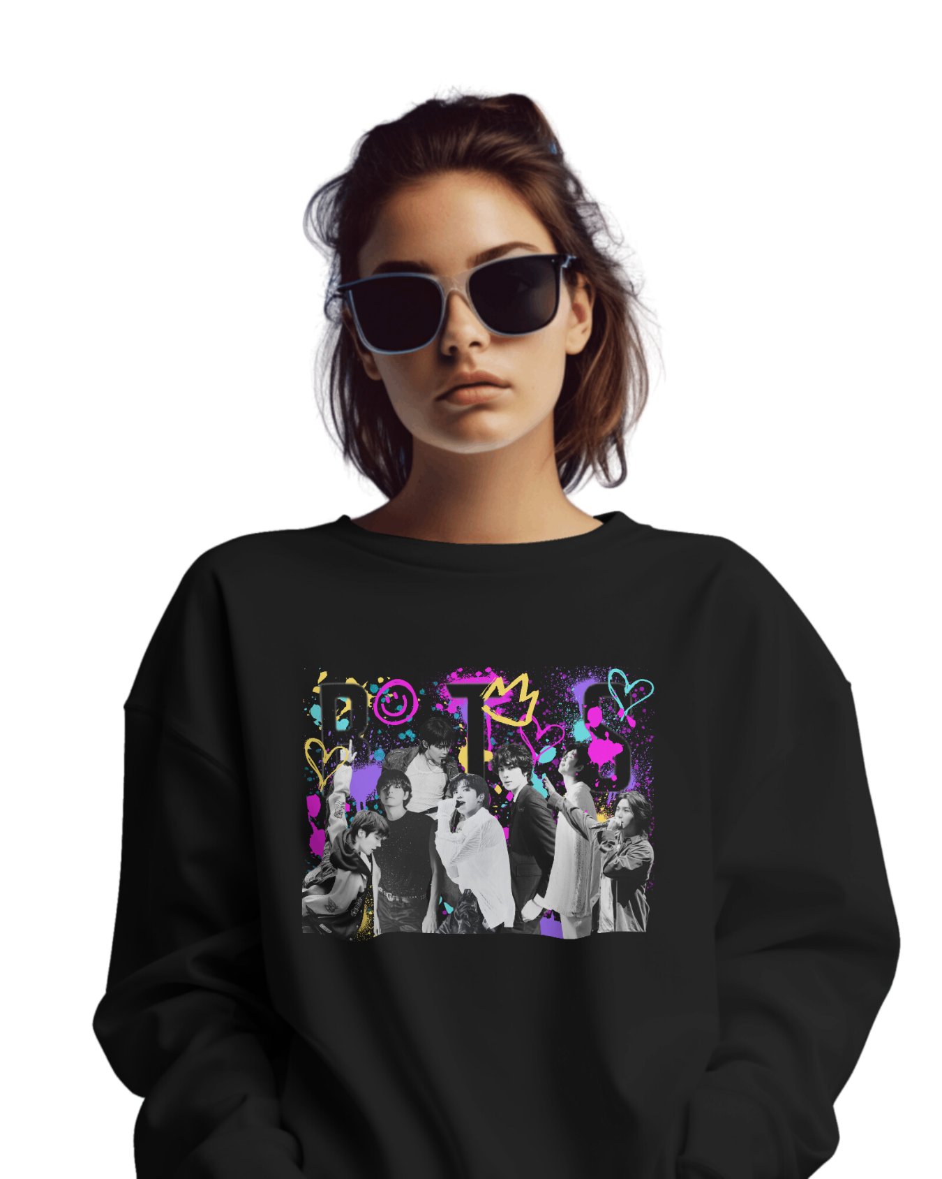 BTS Graffitti sweatshirt product image (21)