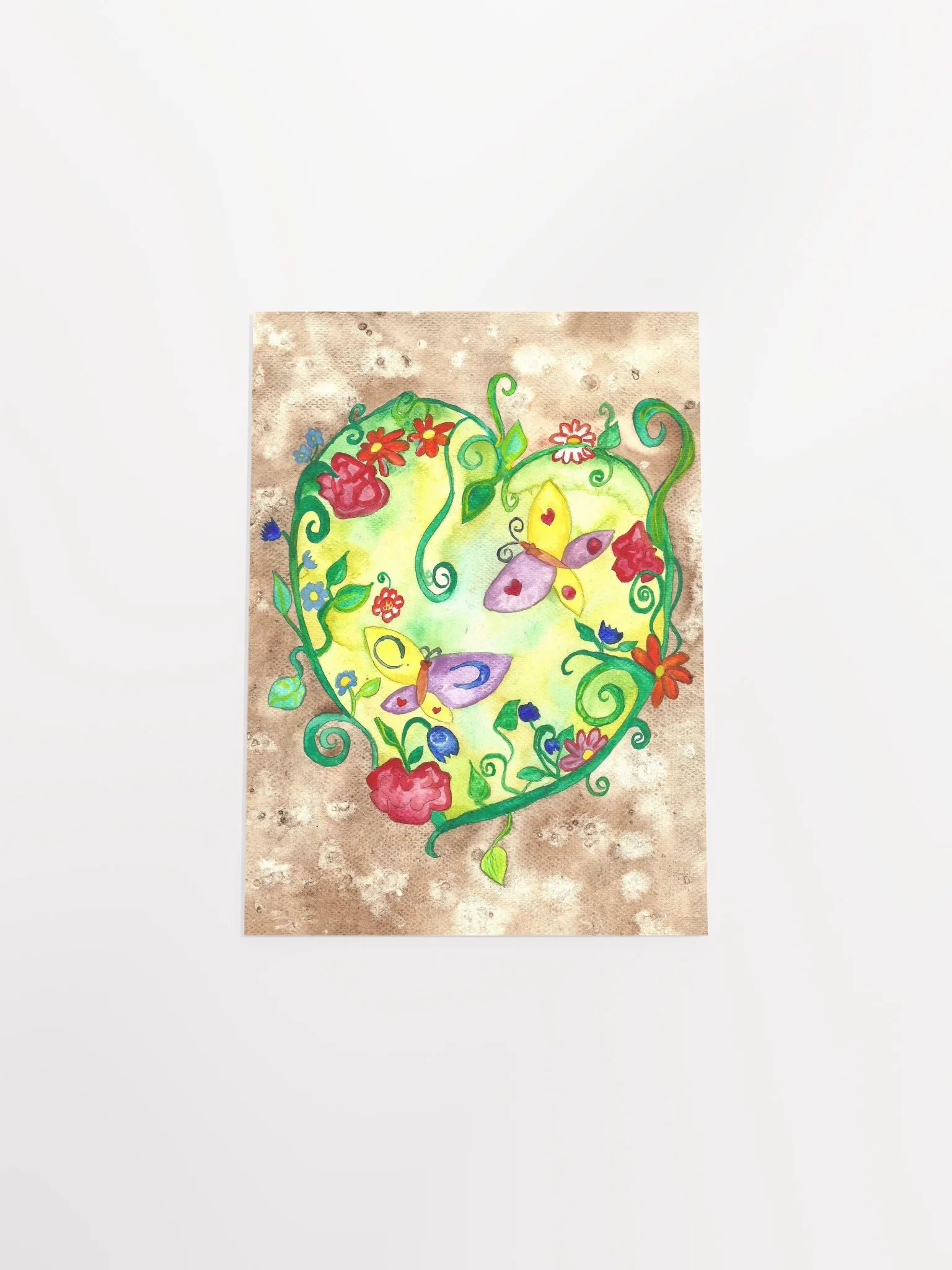 Enchanted Summer Heart Art Print product image (4)