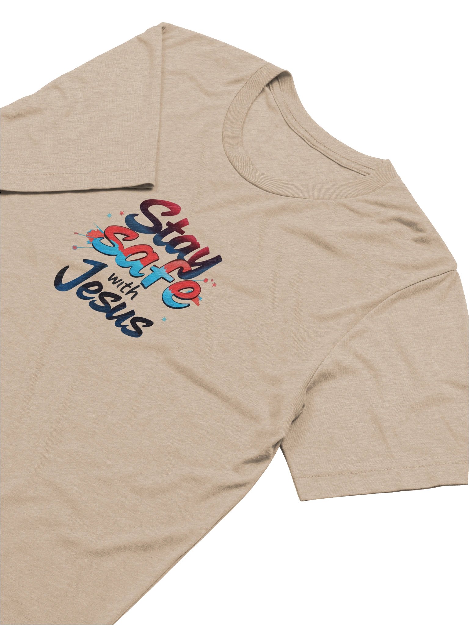 Stay Safe with Jesus T-shirt product image (7)