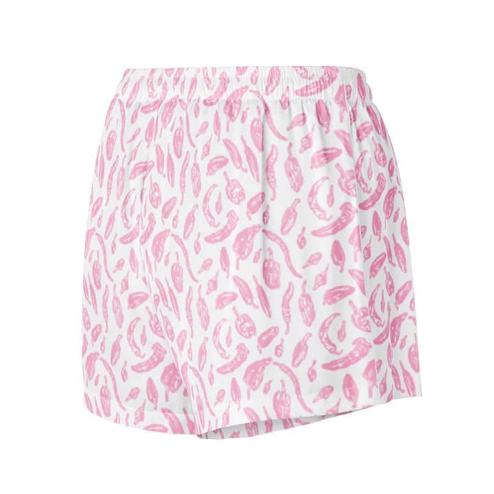 Pep Pyjama Shorts in White n' Pink product image (2)
