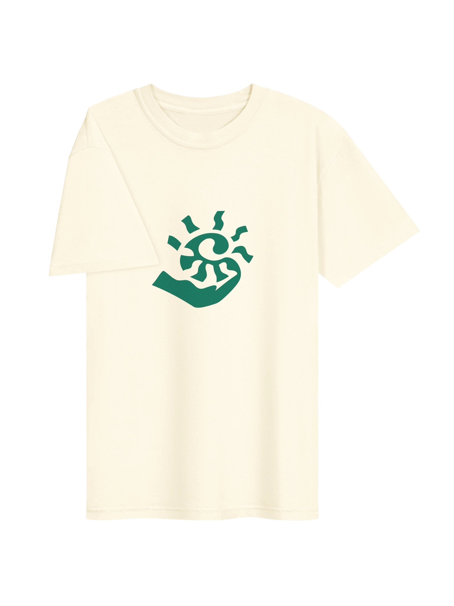 It's Time to LIVE Logo Tee — Natural product image (5)