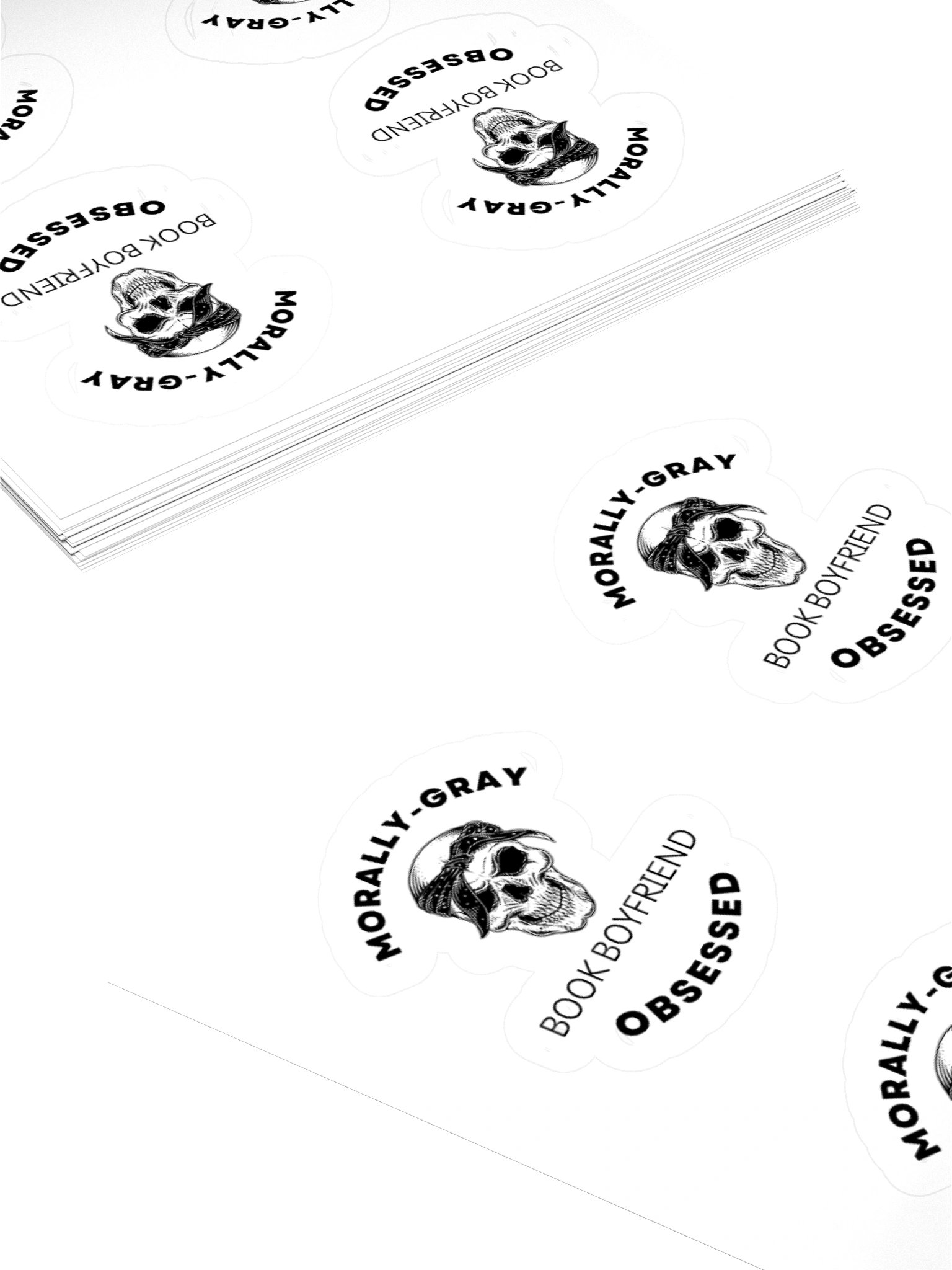 Morally-Gray Stickers product image (10)