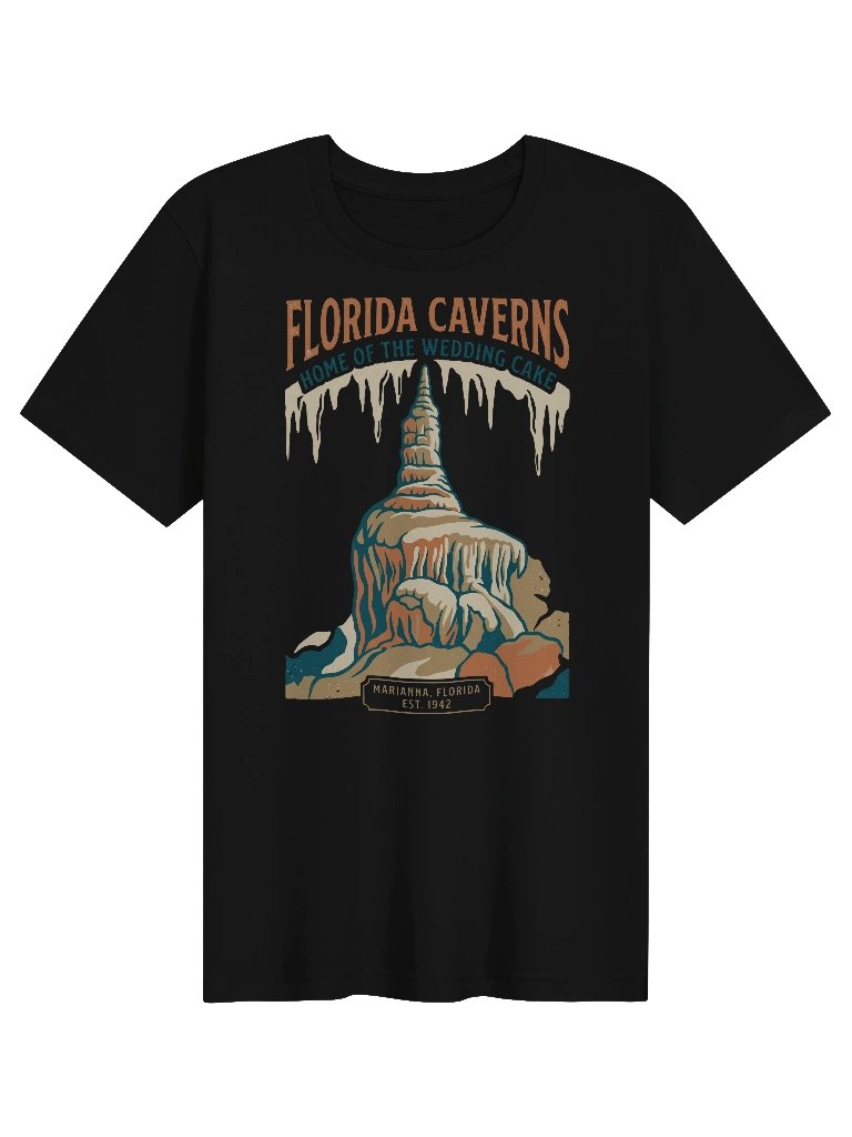 Florida Caverns Home of the Wedding Cake Tee product image (1)