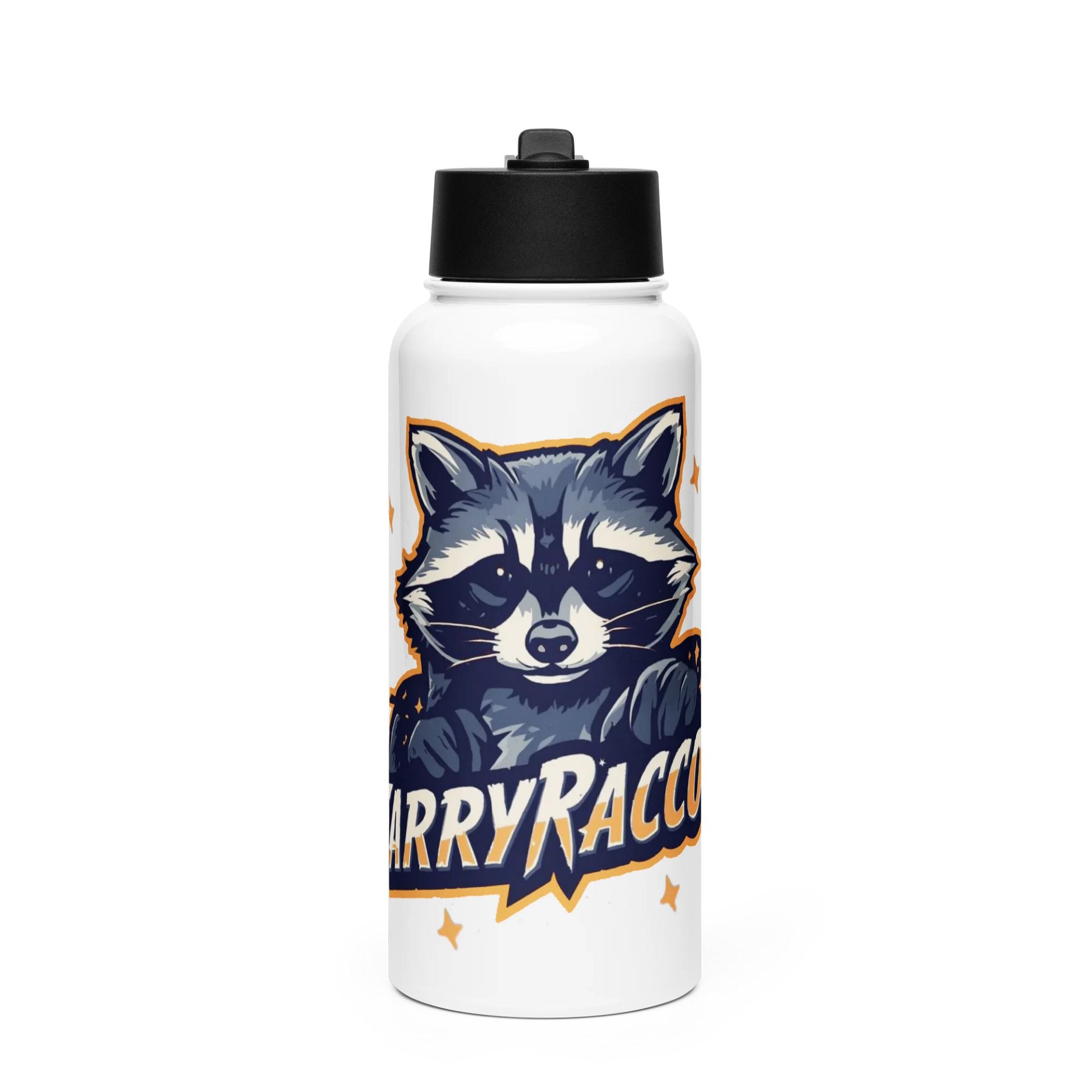 Starry Raccoon Limited Metal Water Bottle product image (1)