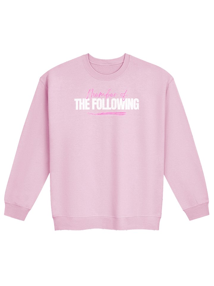Member Of The Following Crewneck Pink Edition product image (2)