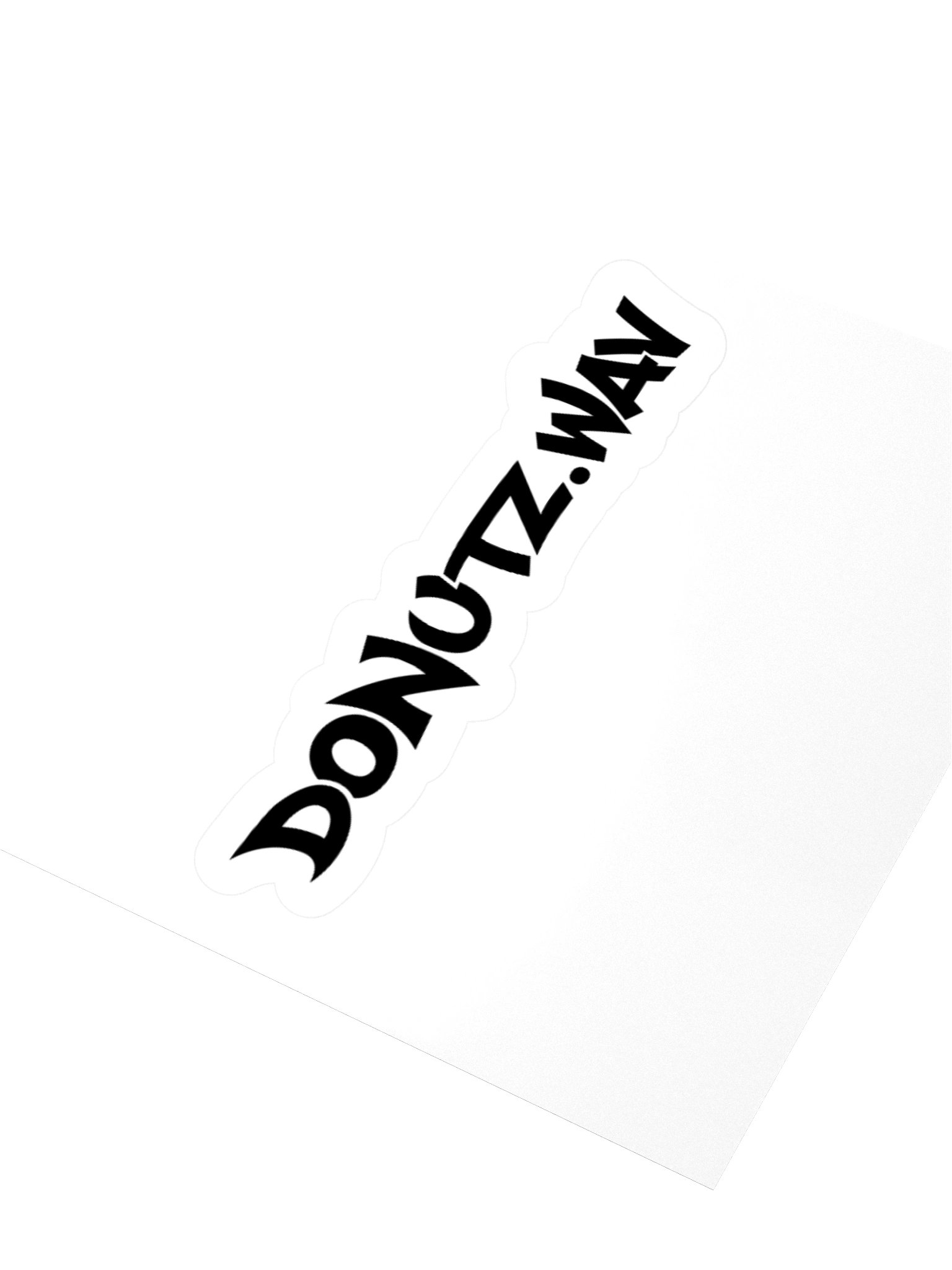 DONUTZ.wav Night Vandal Sticker product image (3)