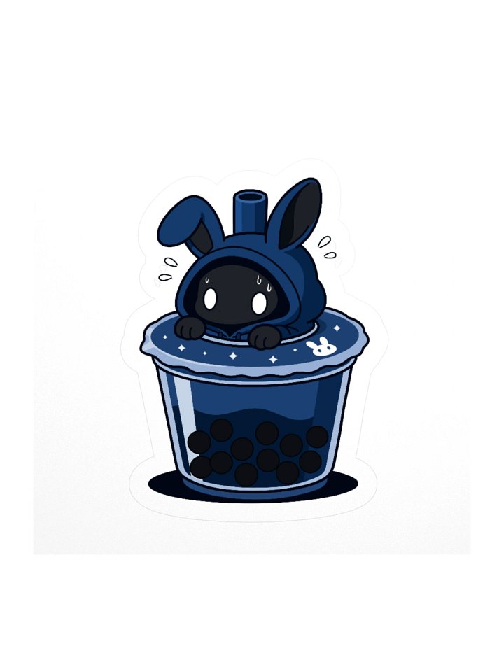 Poochoki Midnight Boba Sticker product image (1)