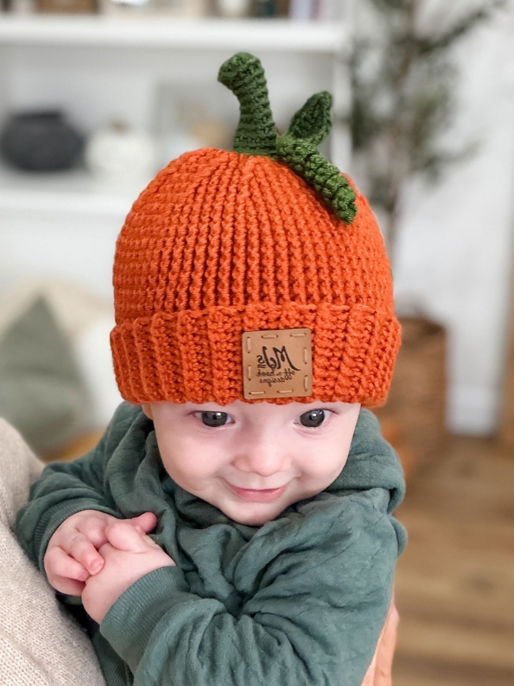 The Pumpkin Patch Hat Crochet Pattern product image (10)