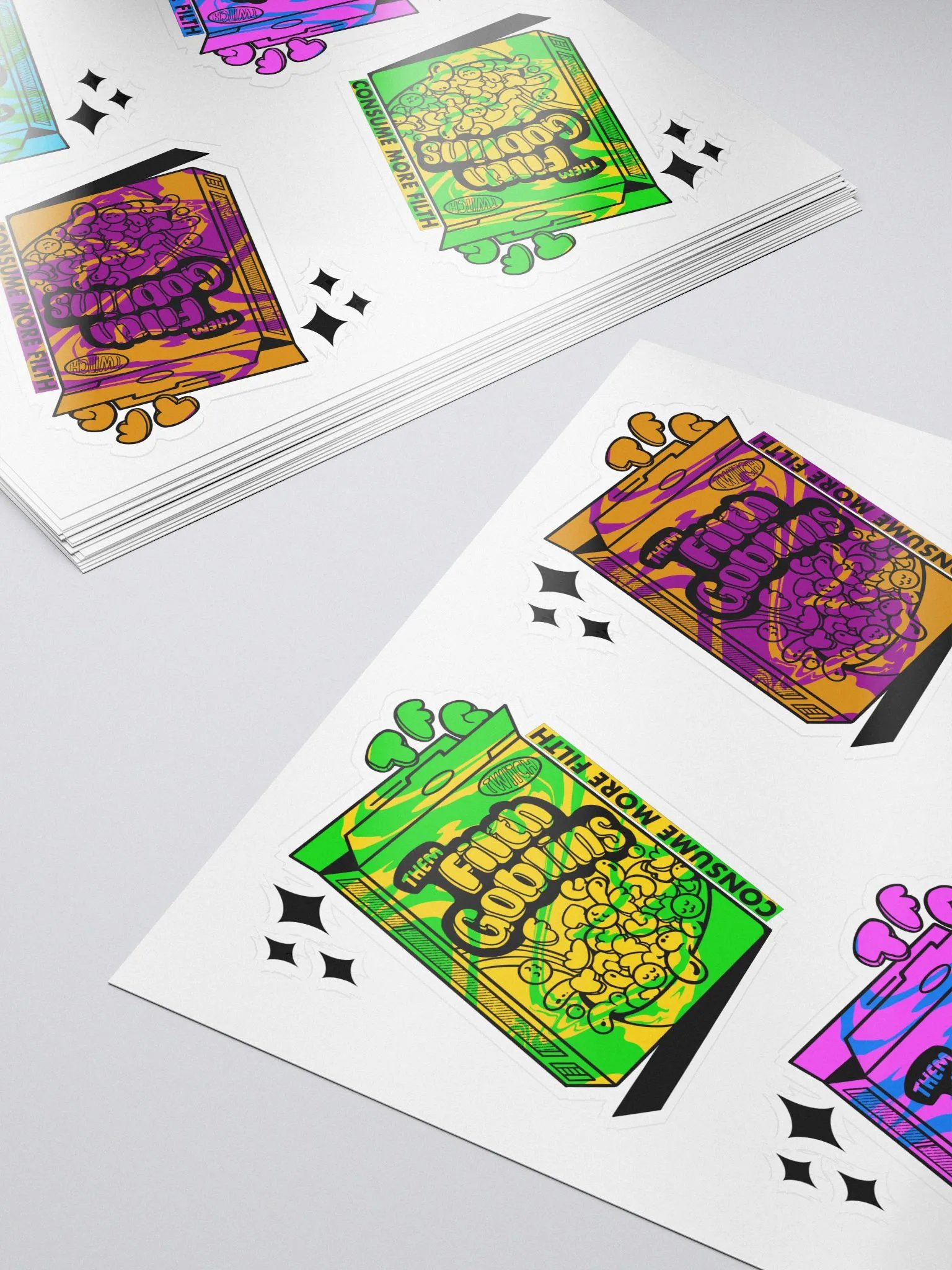 Consume More Filth Stickers product image (5)