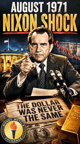 Nixon Killed the Gold Standard—Here’s What Happened Next

On August 15th, 1971, Nixon ended the dollar’s link to gold—and cha...