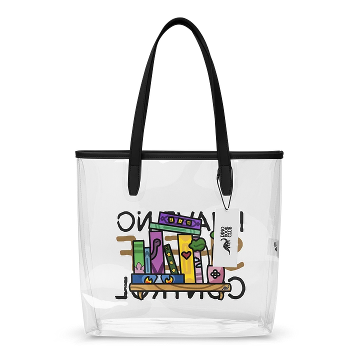 No Shelf Control Clear Tote Bag product image (1)