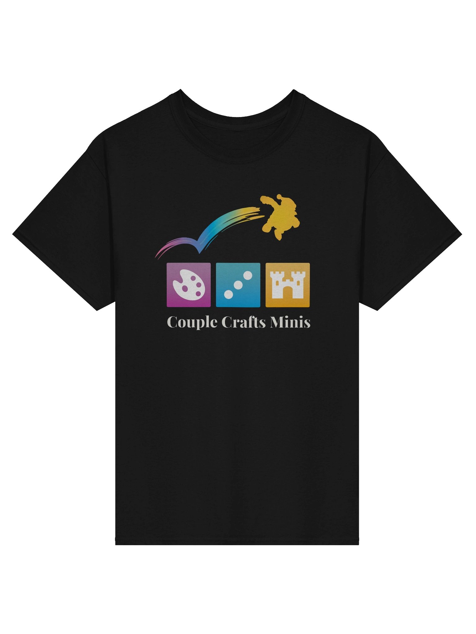 Couple Crafts Minis Woman T-Shirt (Dark Colours) product image (1)