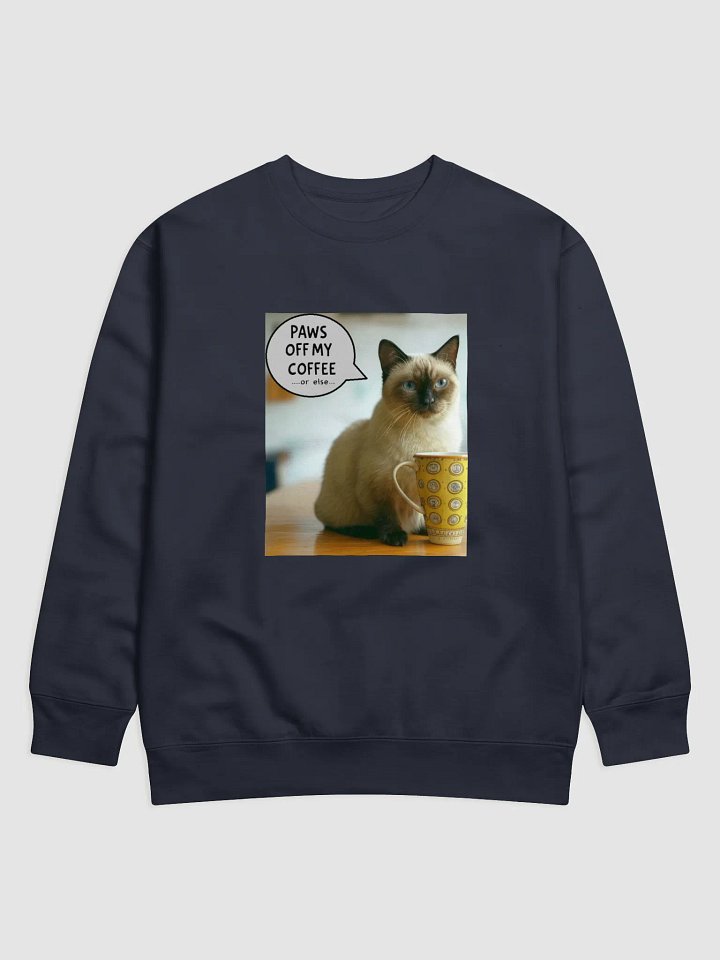 Coffee Catitude Sweatshirt product image (6)