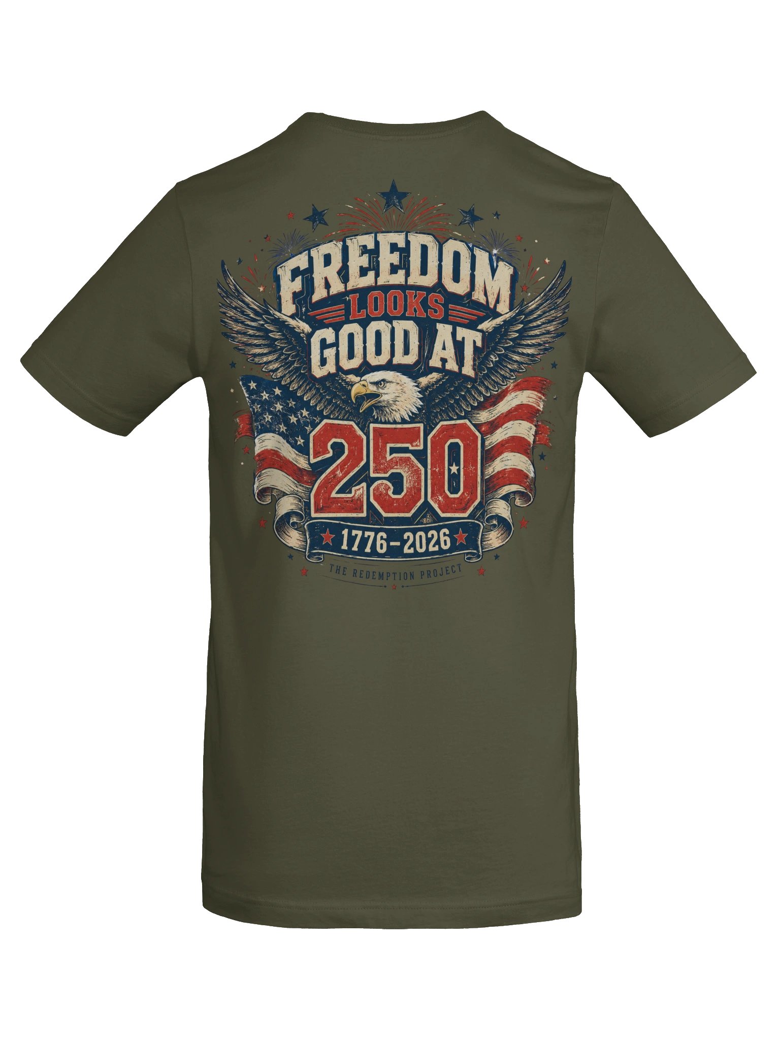Freedom Looks Good at 250 T-Shirt product image (22)
