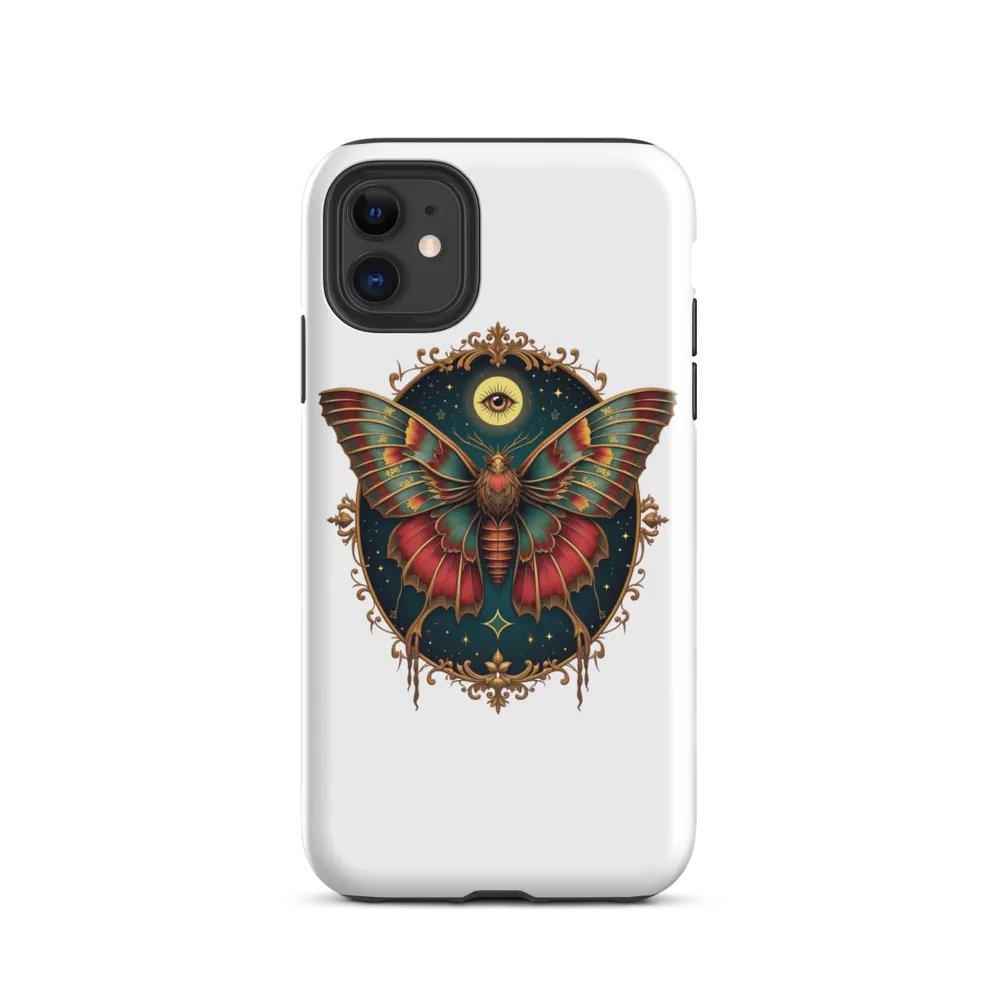 Mystical Moth iPhone Case - Celestial Third Eye Design product image (24)