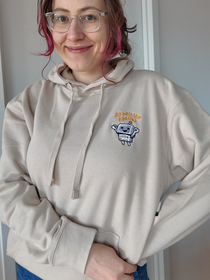 Basilisk Robot Embroidered Hoodie product image (2)