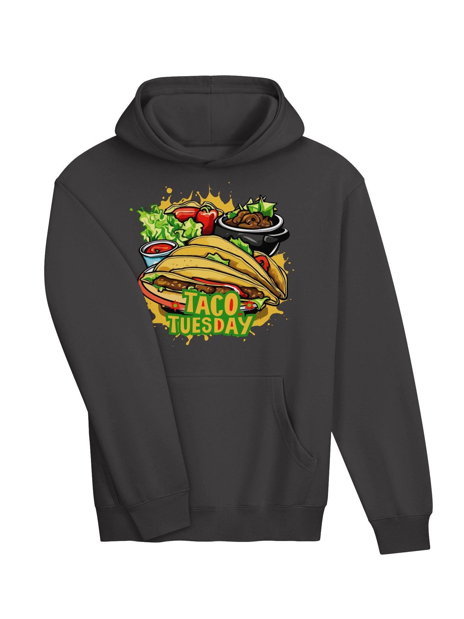 Taco Tuesday | Graphic Cotton Heritage M2635 Box Hoodie product image (9)